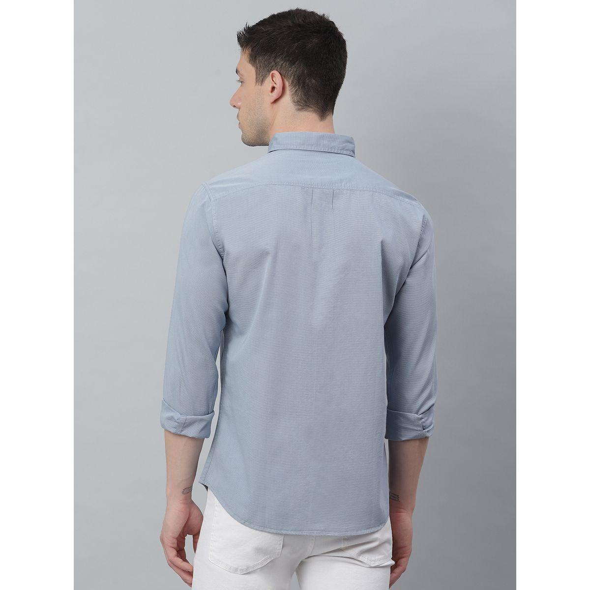 قميص سادة بقصة سليم فت-men-clothing-shirts-image-4