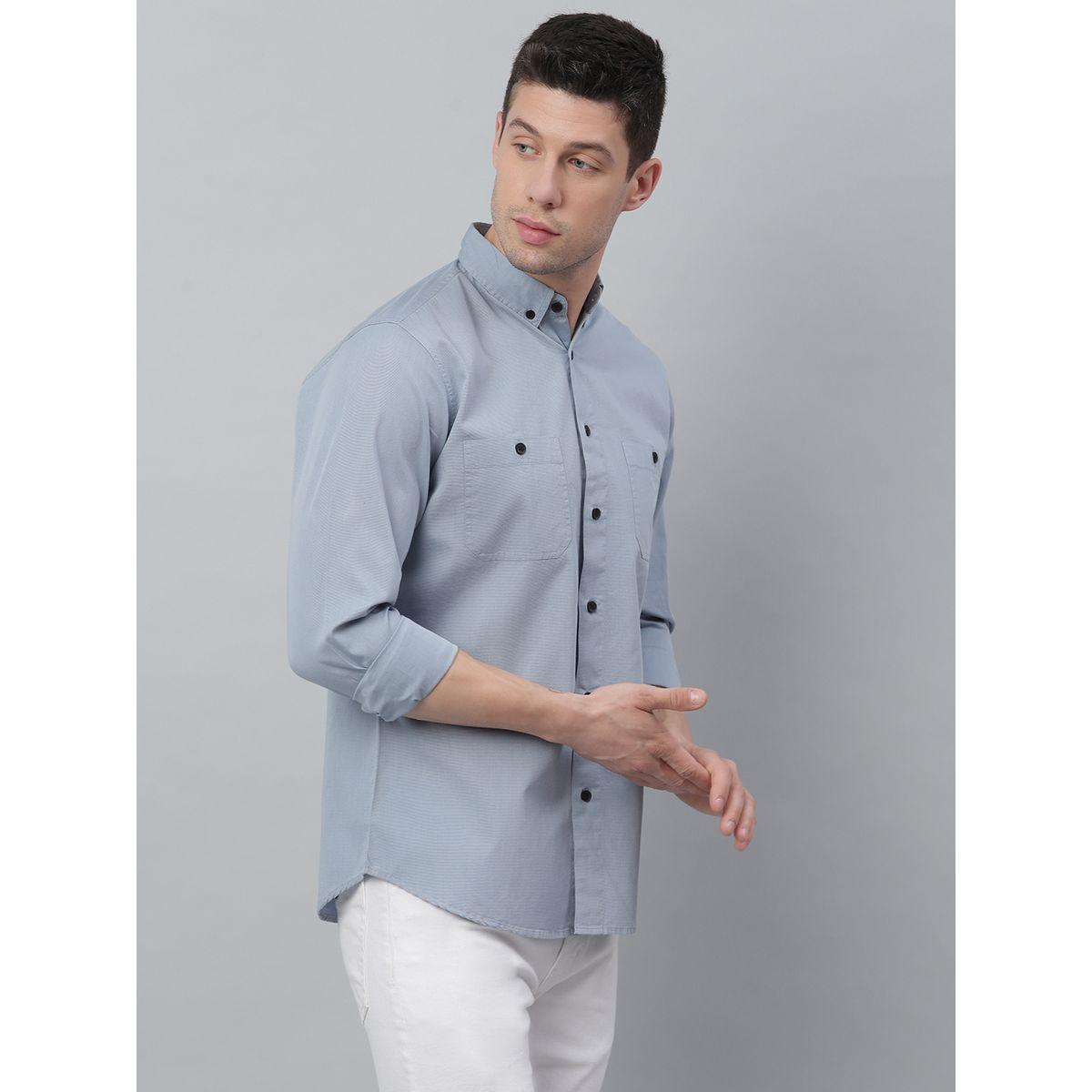 Dennis Lingo Solid Slim Fit Casual Shirt-men-clothing-shirts-image-5