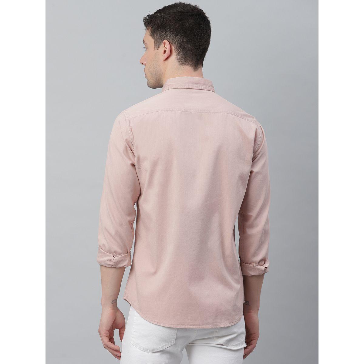 Dennis Lingo Solid Slim Fit Casual Shirt-men-clothing-shirts-image-3