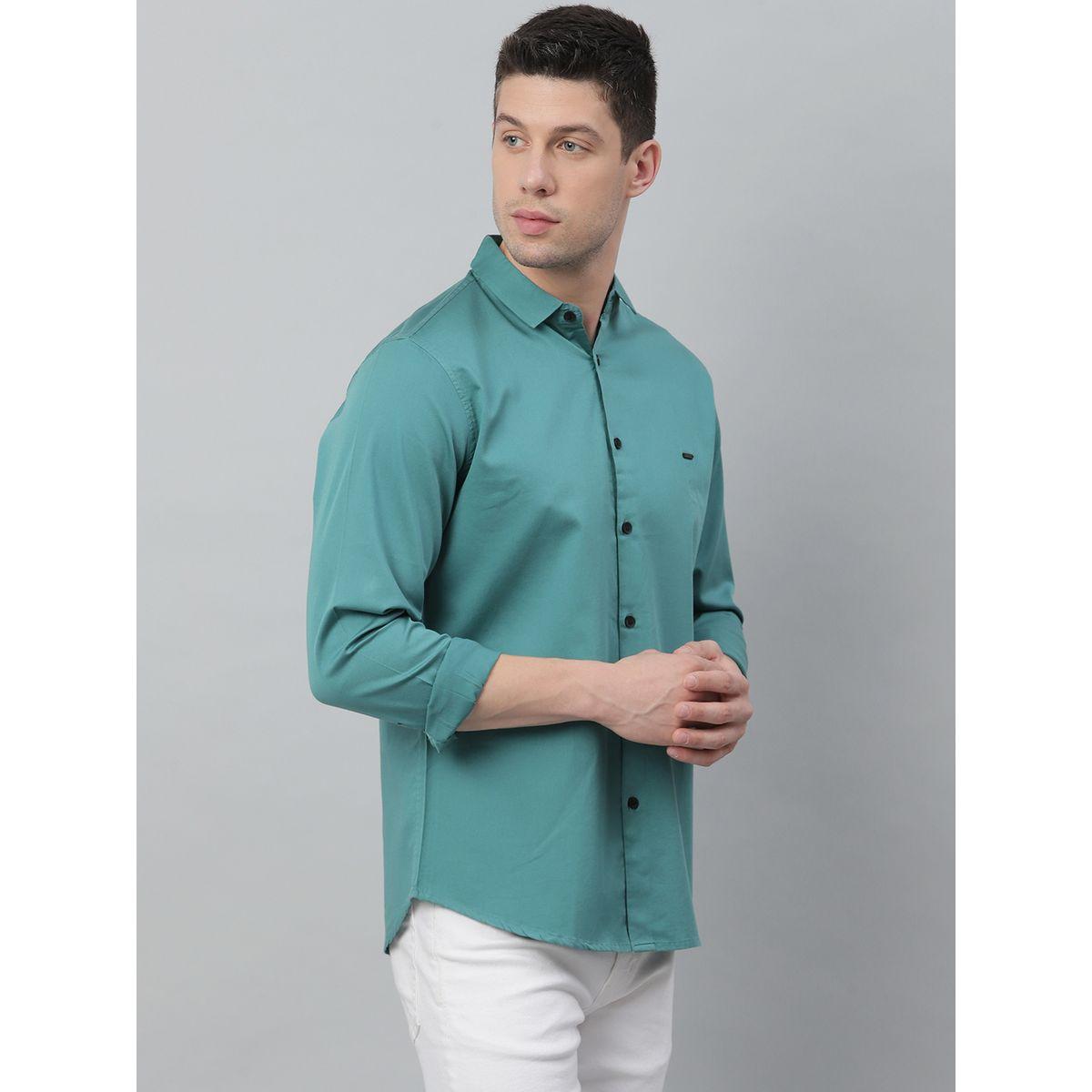 قميص سادة بقصة سليم فت-men-clothing-shirts-image-5