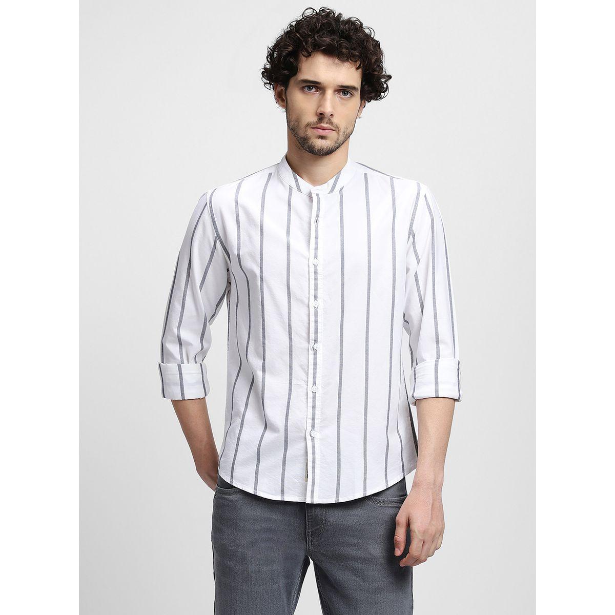 Dennis Lingo X Styli Striped Mandarin Collar Casual Shirt-men-clothing-shirts-image-4