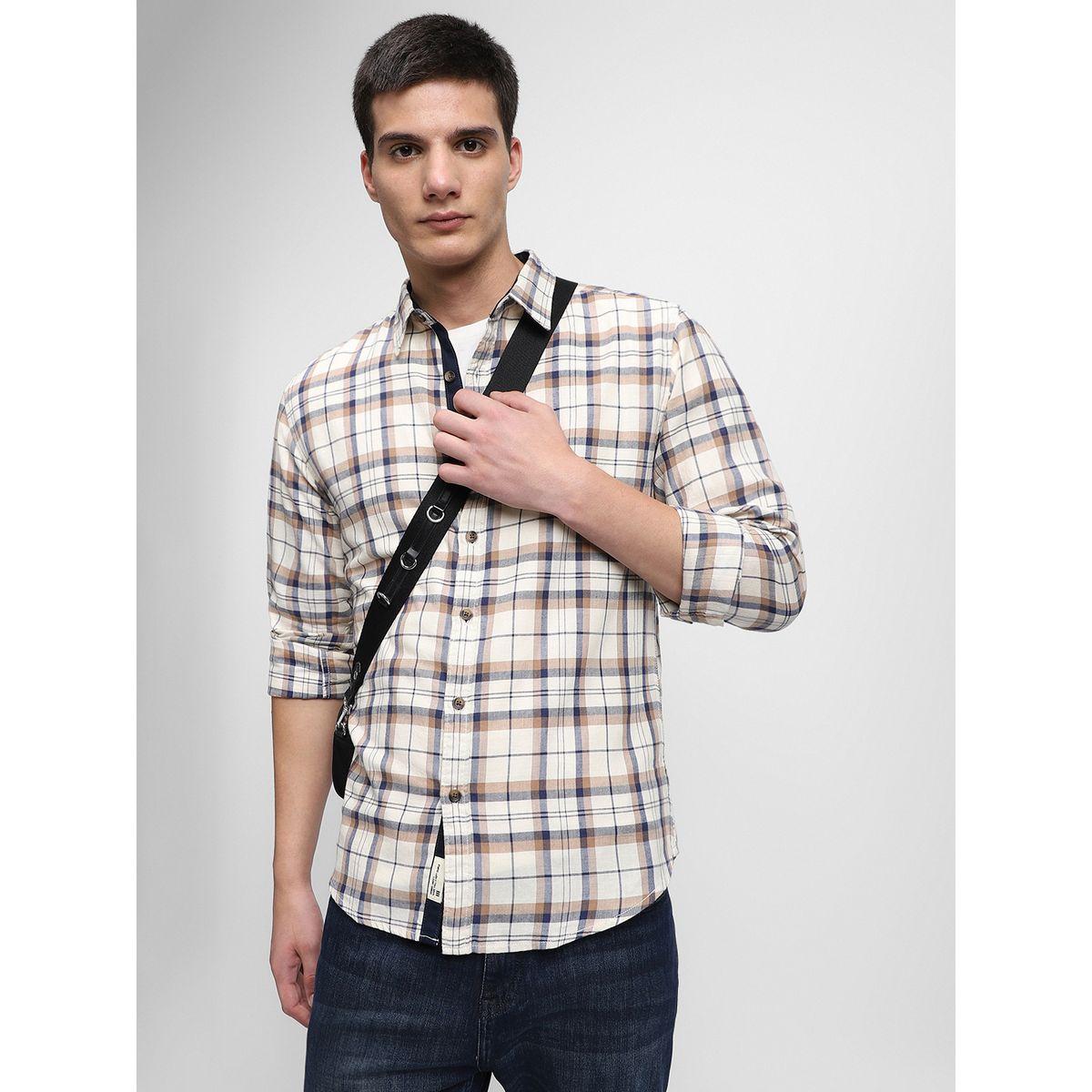 قميص كاروهات بقصة عادية-men-clothing-shirts-image-5