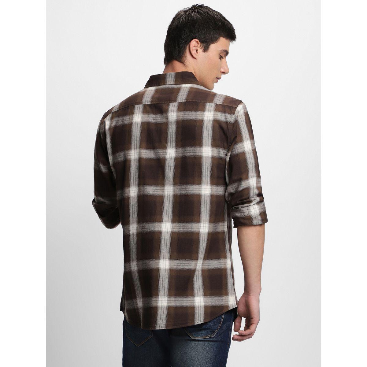قميص كاروهات بقصة عادية-men-clothing-shirts-image-4