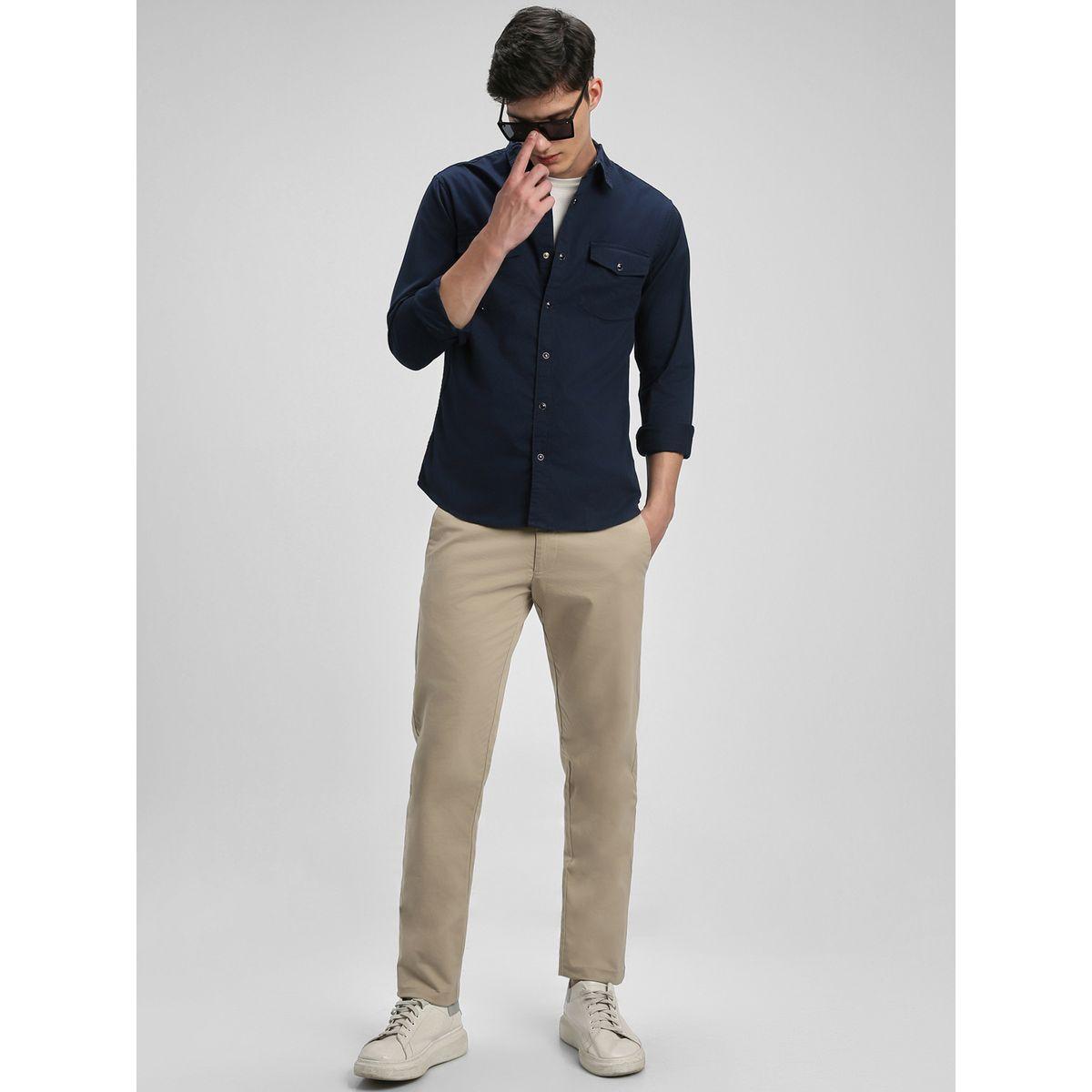 Dennis Lingo Solid Regular Fit Casual Shirt-men-clothing-shirts-image-5