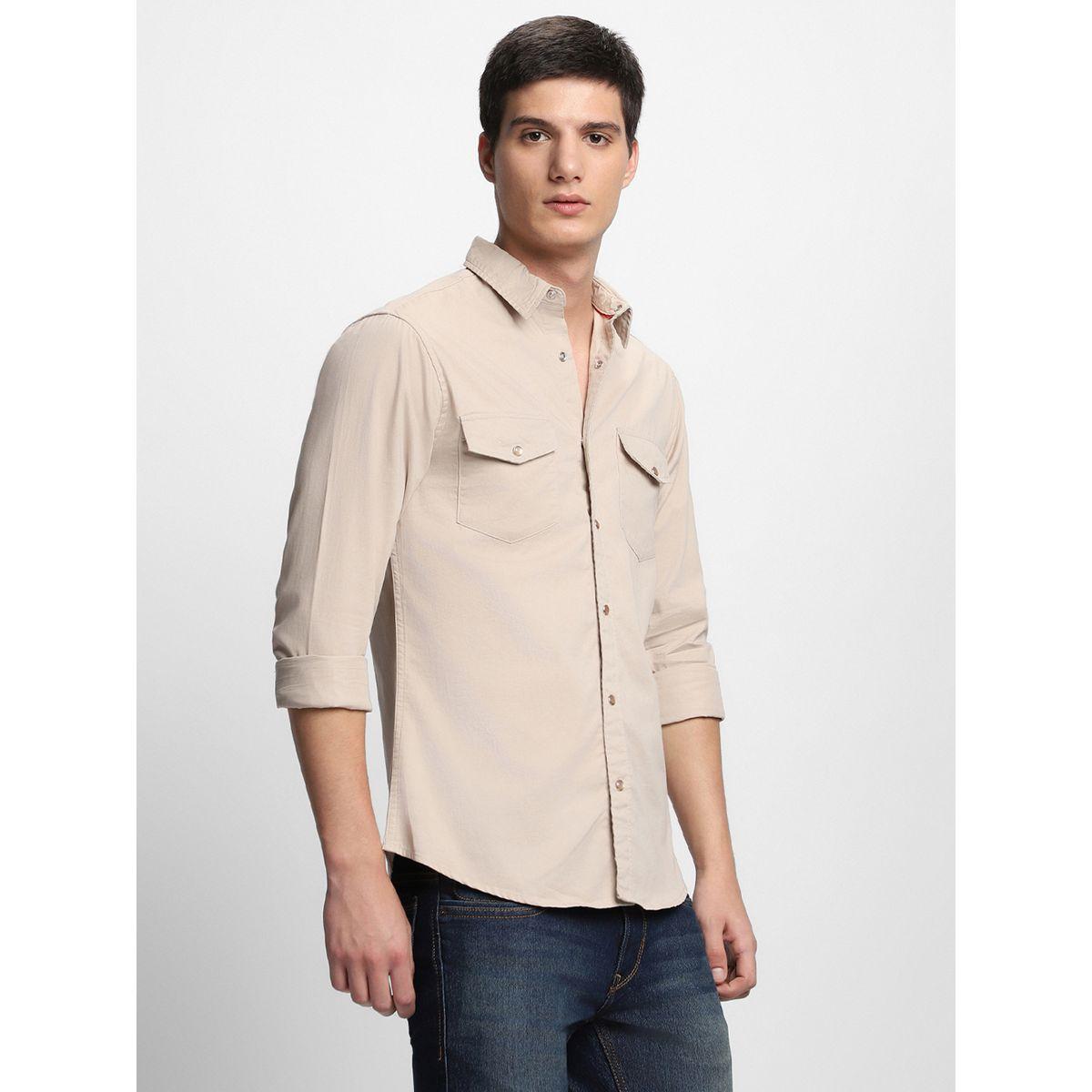 Dennis Lingo Slim Fit Casual Shirt with Flap Pocket-men-clothing-shirts-image-3