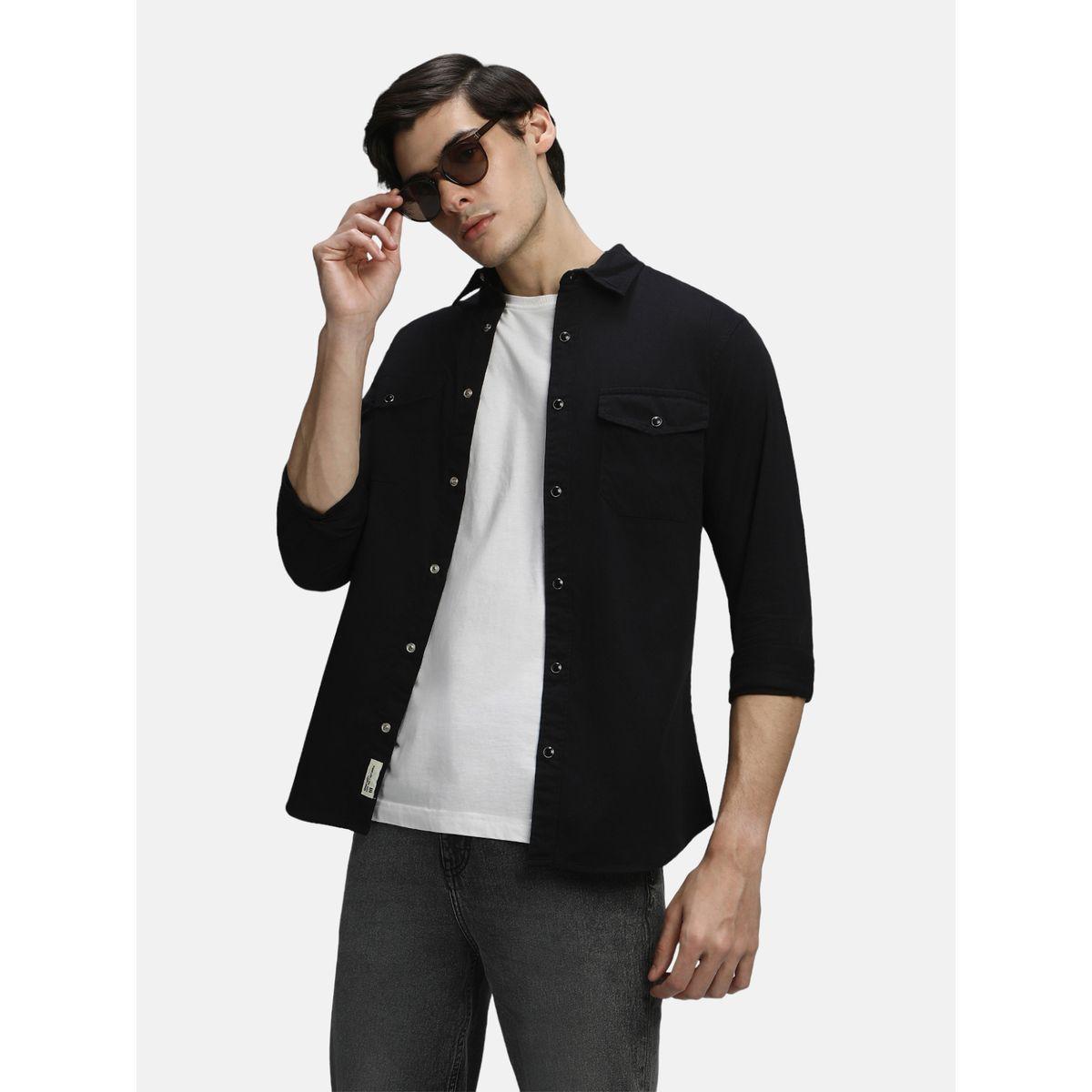 Dennis Lingo Solid Regular Fit Casual Shirt-men-clothing-shirts-image-5