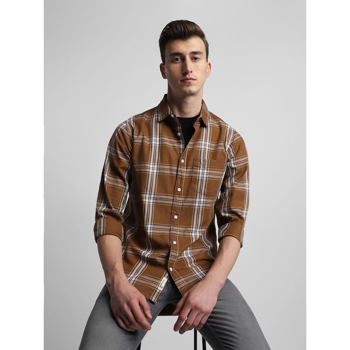 Dennis Lingo X Styli Checked Regular Fit Casual Shirt-men-clothing-shirts-image-1