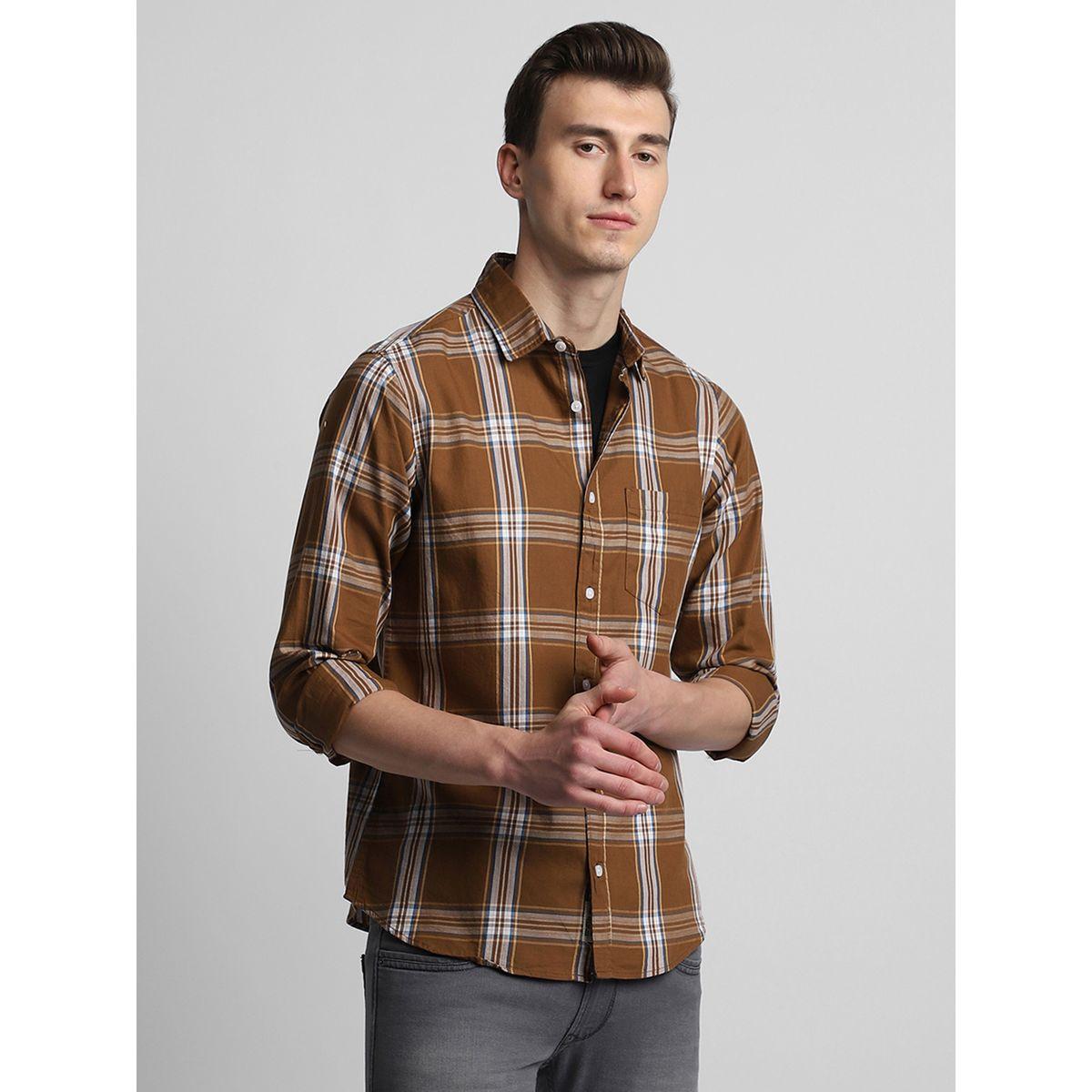 Dennis Lingo X Styli Checked Regular Fit Casual Shirt-men-clothing-shirts-image-2