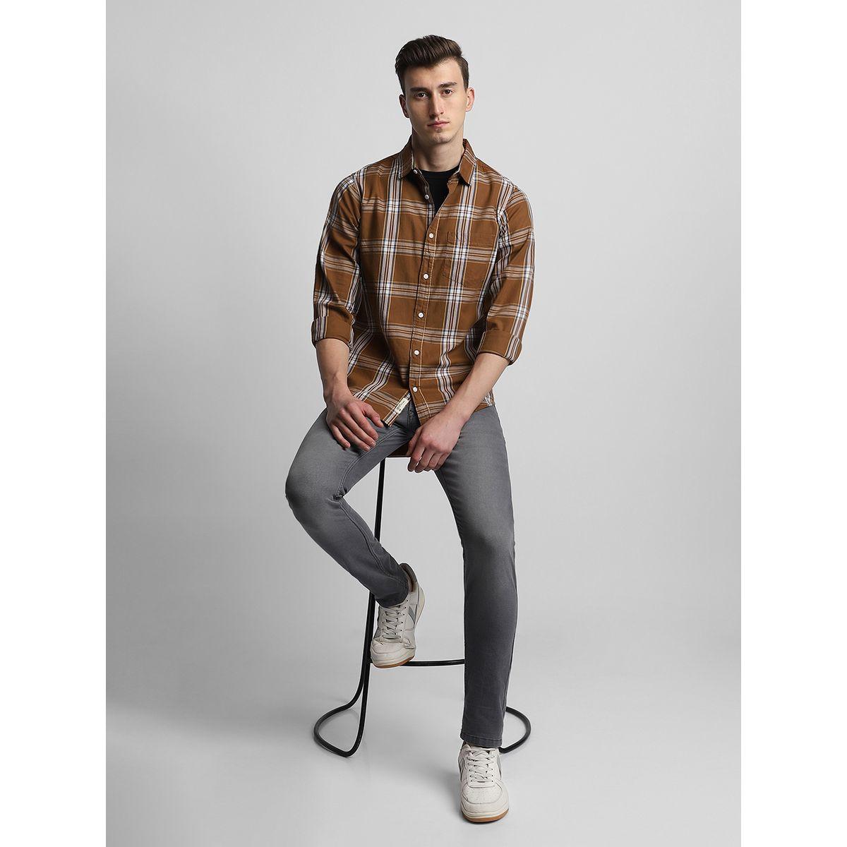 Dennis Lingo X Styli Checked Regular Fit Casual Shirt-men-clothing-shirts-image-5