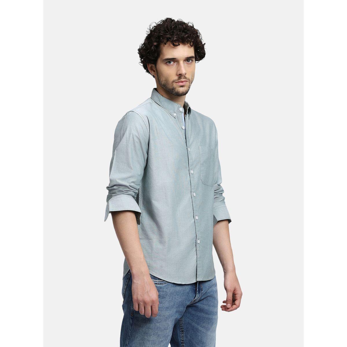 قميص سادة بقصة عادية-men-clothing-shirts-image-4