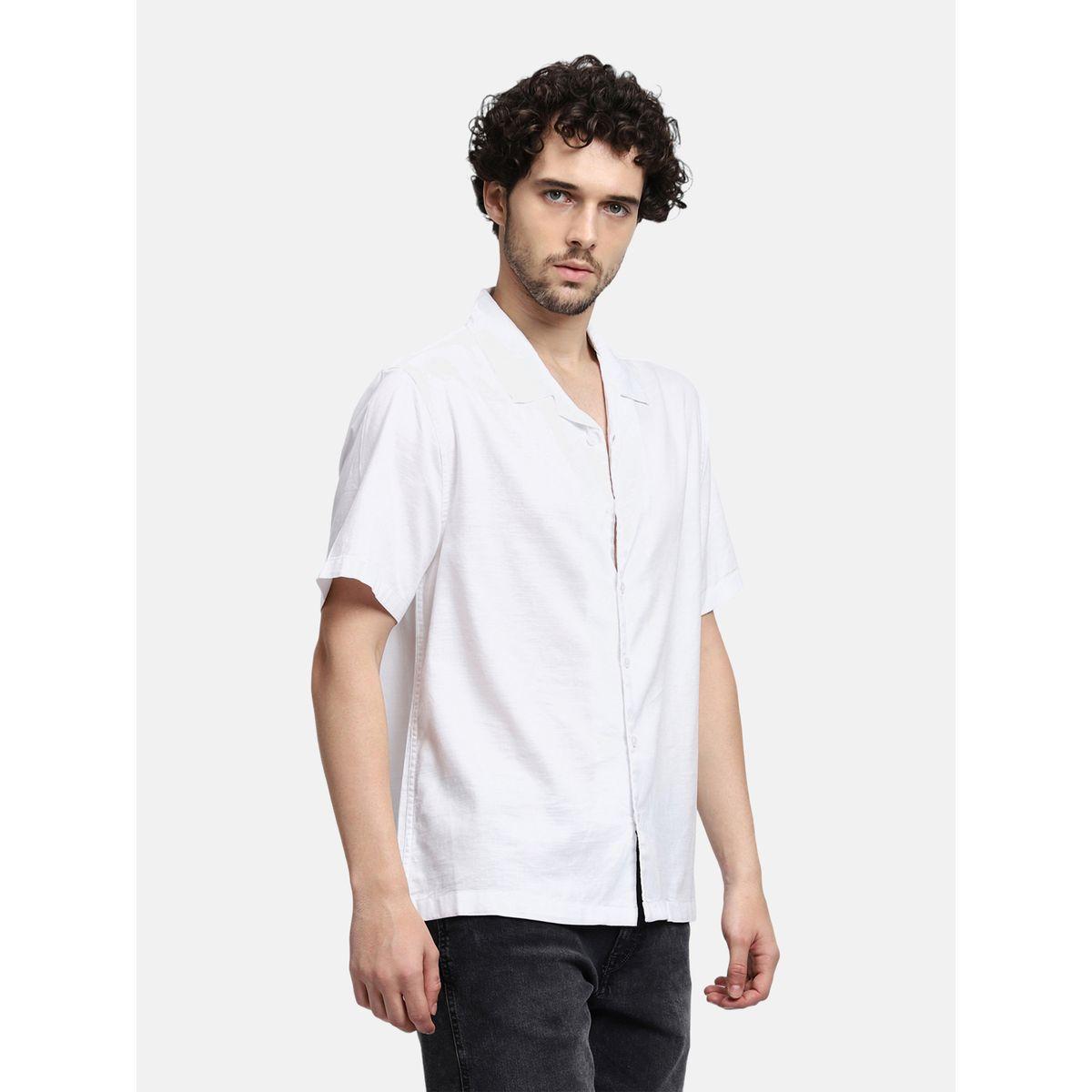 قميص سادة بأكمام قصيرة-men-clothing-shirts-image-3