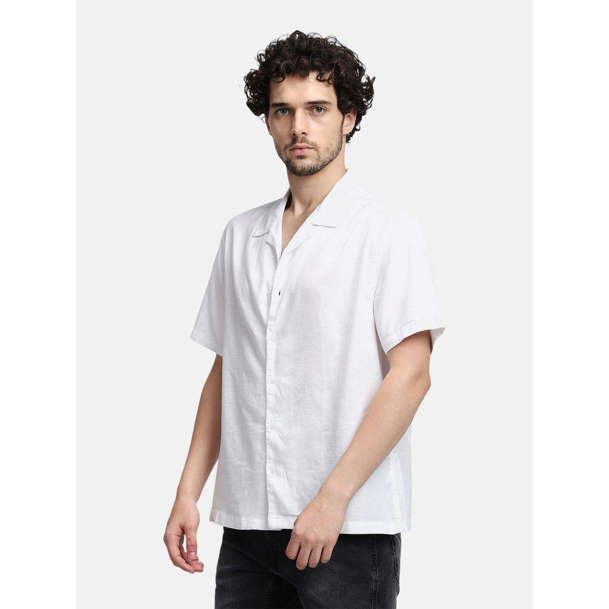قميص سادة بأكمام قصيرة-men-clothing-shirts-image-4