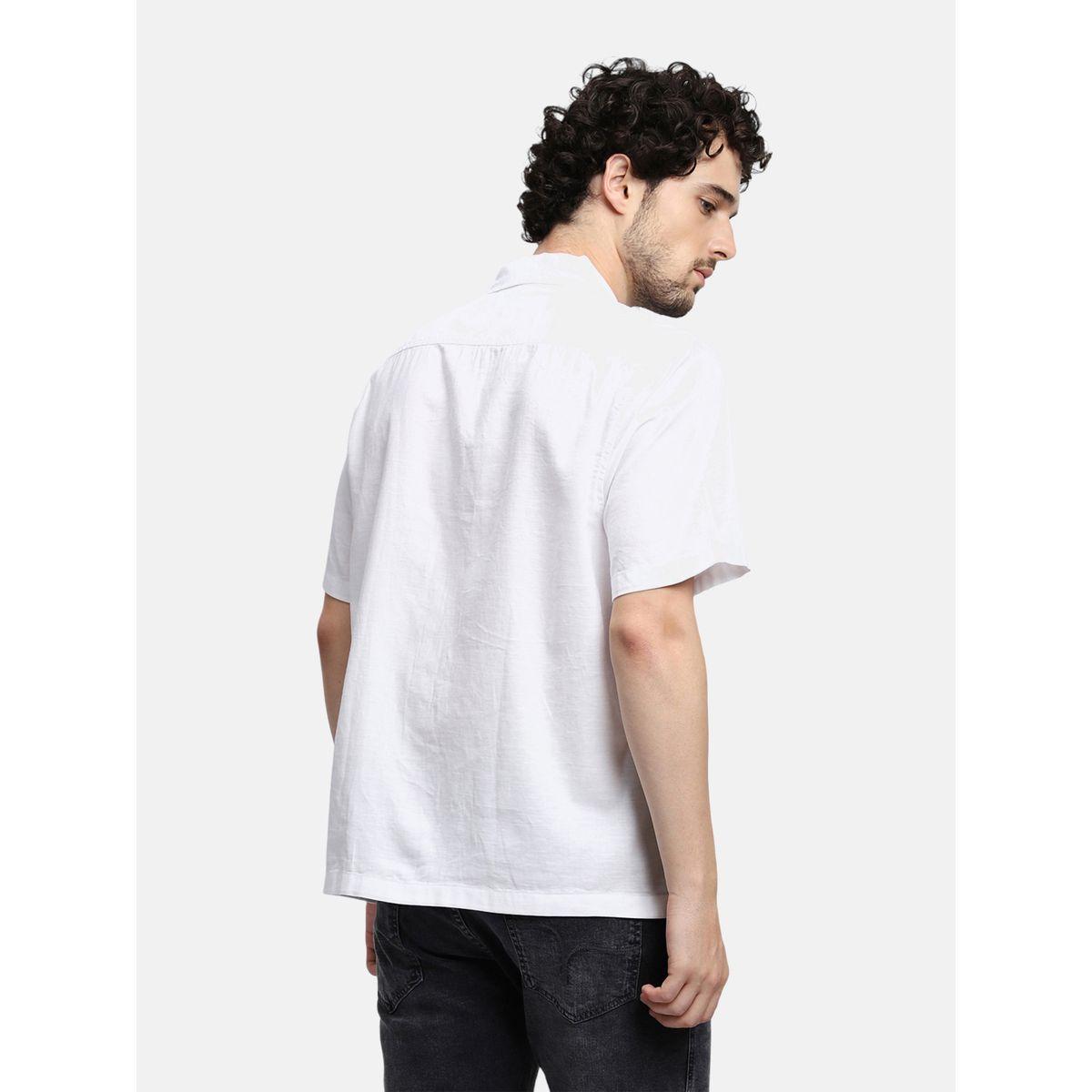 قميص سادة بأكمام قصيرة-men-clothing-shirts-image-5