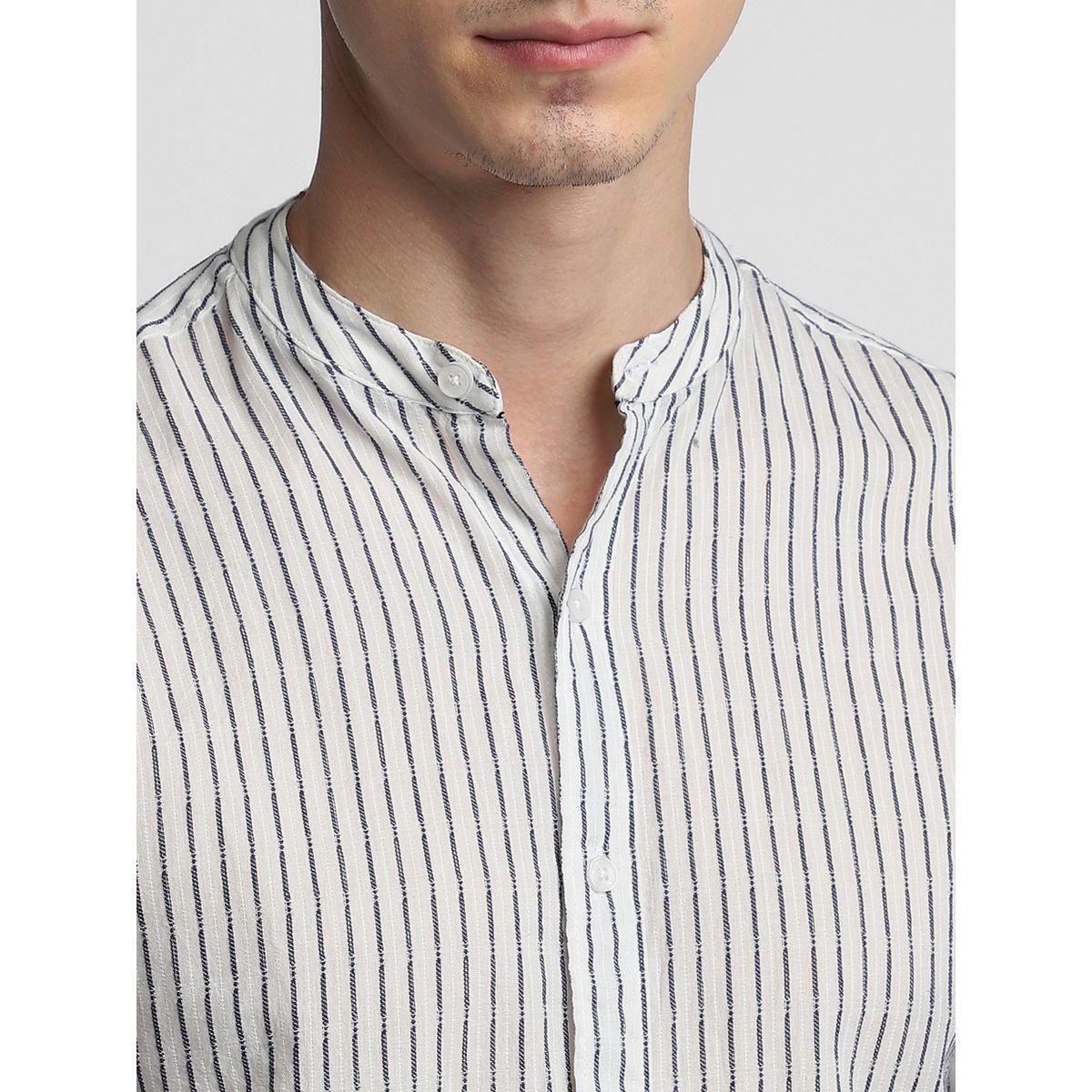 Dennis Lingo X Styli Striped Casual Shirt with Button Placket-men-clothing-shirts-image-4