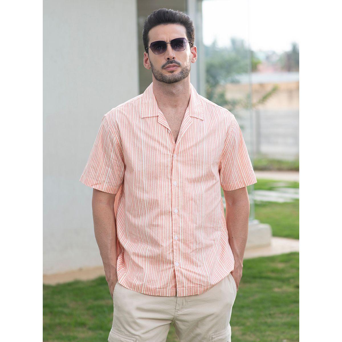 Dennis Lingo Striped Regular Fit Casual Shirt-men-clothing-shirts-image-1