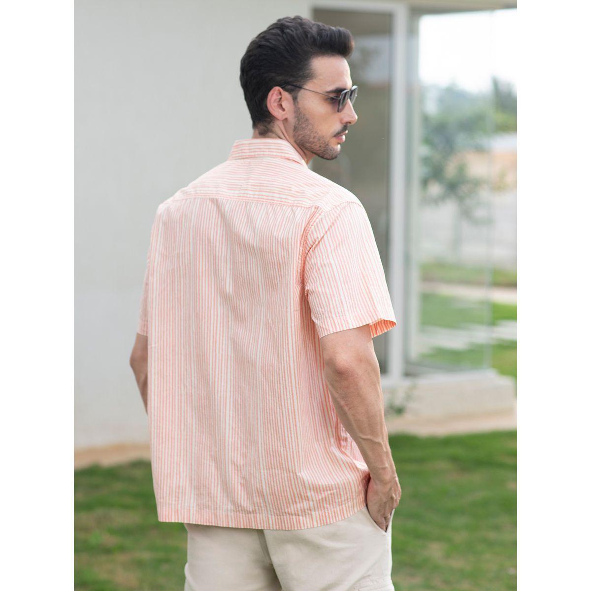 Dennis Lingo Striped Regular Fit Casual Shirt-men-clothing-shirts-image-4