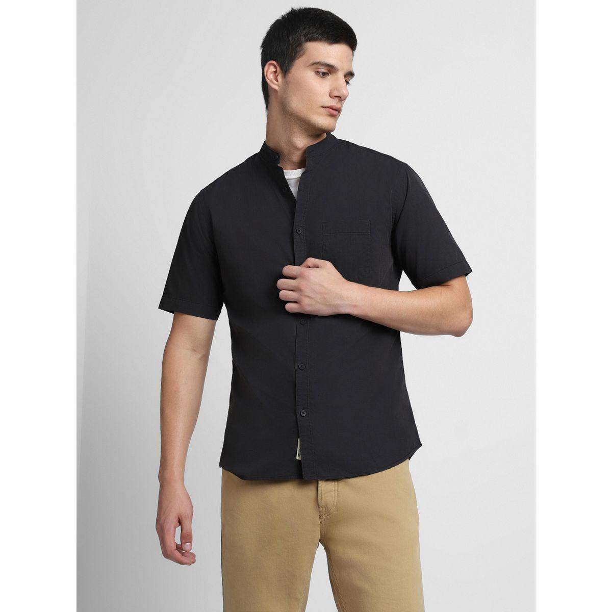 Dennis Lingo X Styli  Solid Slim Fit Casual Shirt-men-clothing-shirts-image-2