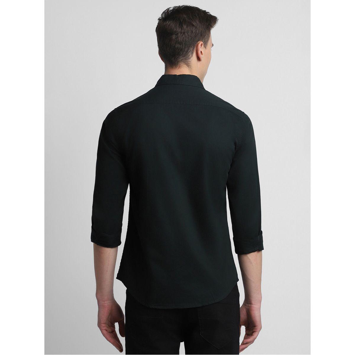 Dennis Lingo X Styli Solid Casual Shirt with Flap Pocket-men-clothing-shirts-image-3