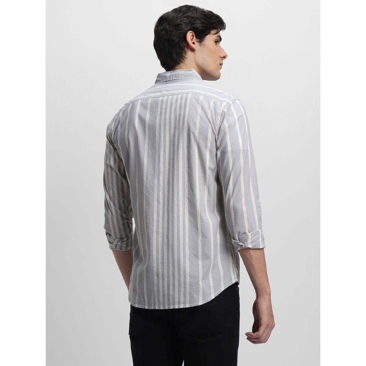 قميص مخطط بقصة عادية-men-clothing-shirts-image-3
