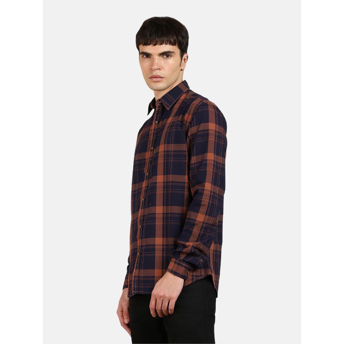 قميص كاروهات بقصة عادية-men-clothing-shirts-image-3