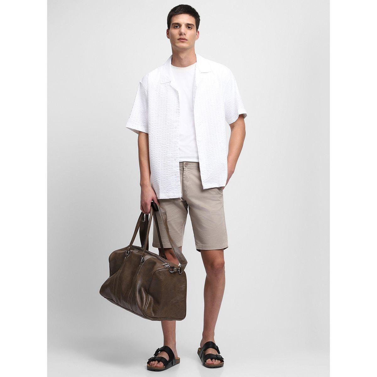 Dennis Lingo X Styli Solid Textured Detail Resort Collar Shirt-men-clothing-shirts-image-1
