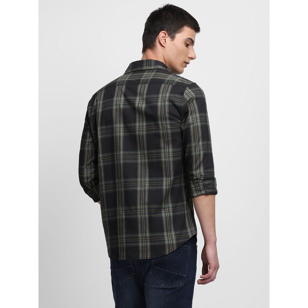 قميص كاروهات بقصة عادية-men-clothing-shirts-image-4