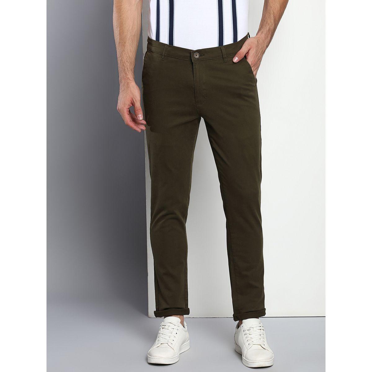 بنطال تشينو بقصة مستدقة دينيس لينجو × ستايلي-men-clothing-bottoms-trousersandchinos-chinos-image-2