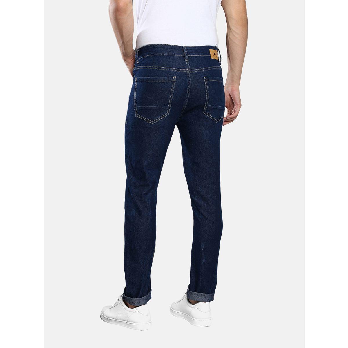 Dennis Lingo X Styli Mid Rise Solid Slim Fit Jeans-men-clothing-bottoms-jeans-image-5
