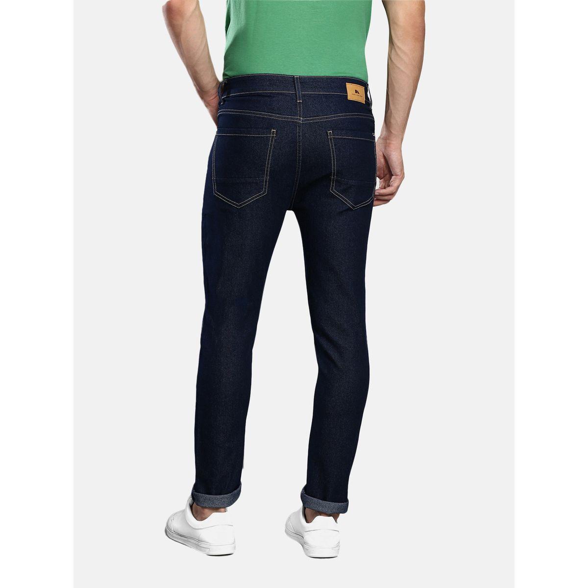 جينز بقصة سليم فت وأربطة دينيس لينجو × ستايلي-men-clothing-bottoms-jeans-image-5