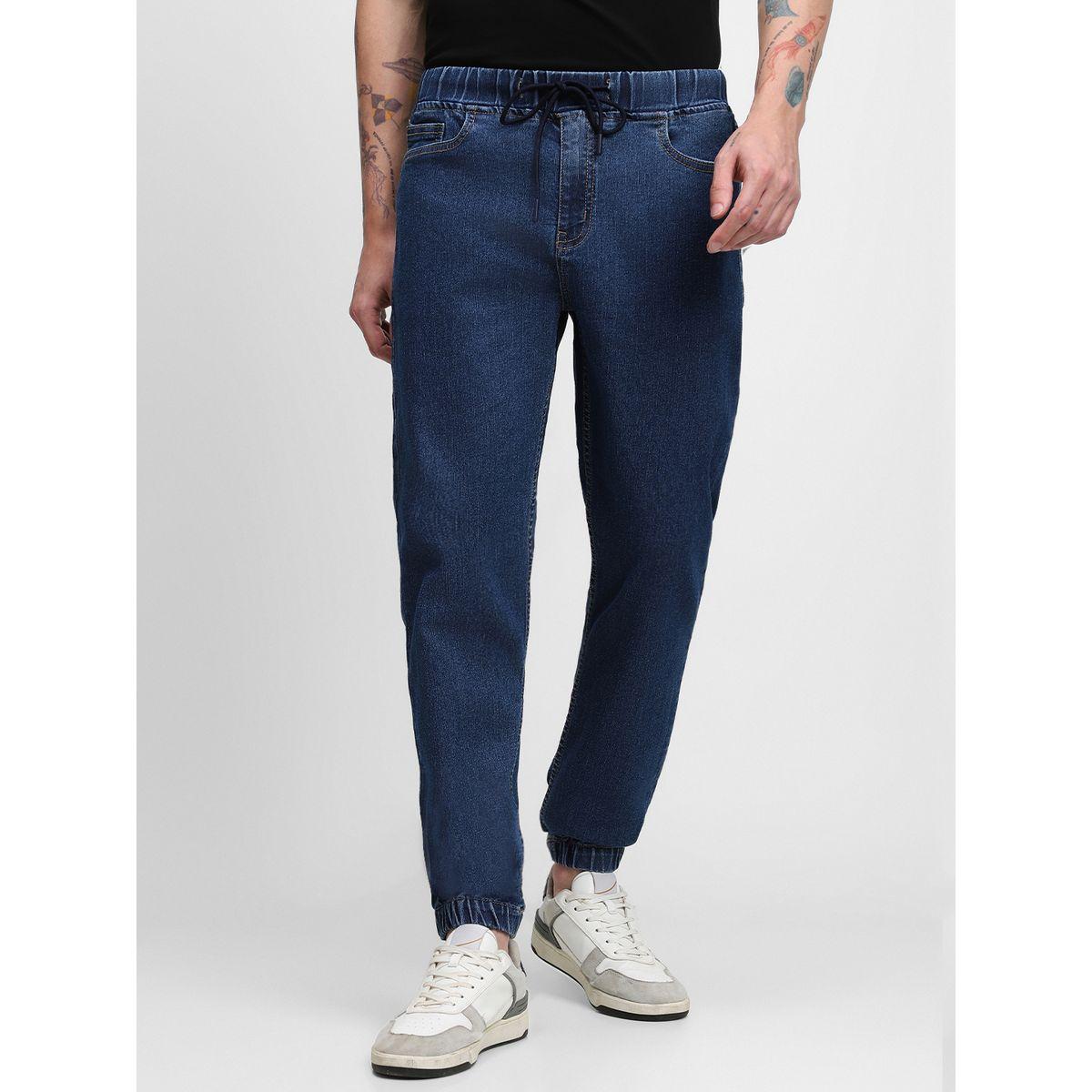 Dennis Lingo Mid Rise Slim Fit Denim Joggers-men-clothing-bottoms-jeans-image-2