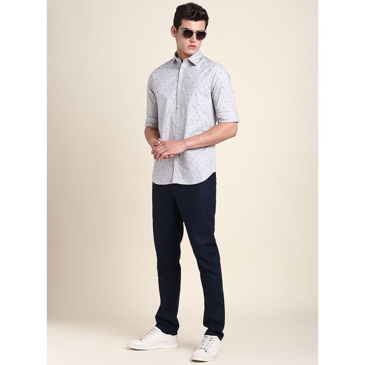 Dennis Lingo X Styli Ditsy Print Slim Fit Casual Shirt-men-clothing-shirts-image-4