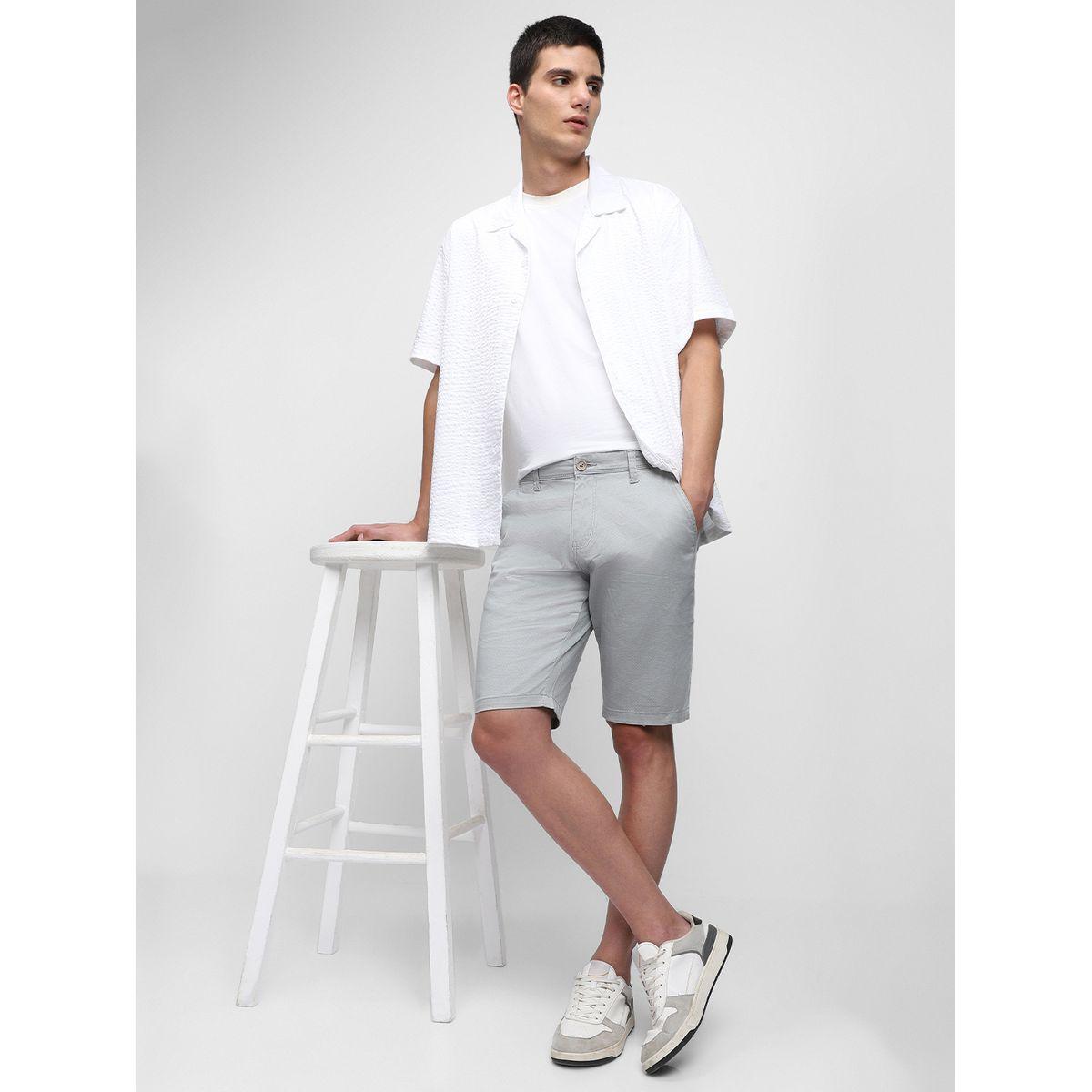 شورت بقصة عادية مع جيوب-men-clothing-bottoms-shorts-image-1