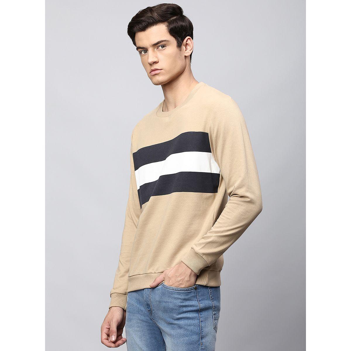 Dennis Lingo X Styli Striped Panel Regular Fit Sweatshirt-men-winterwear-hoodiesandsweatshirts-image-1