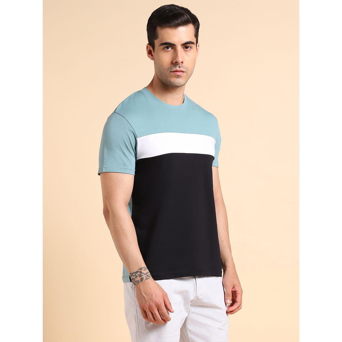 تيشيرت بنمط كتل الالوان دينيس لينجو × ستايلي-men-clothing-tshirtsandpolos-tshirts-image-3