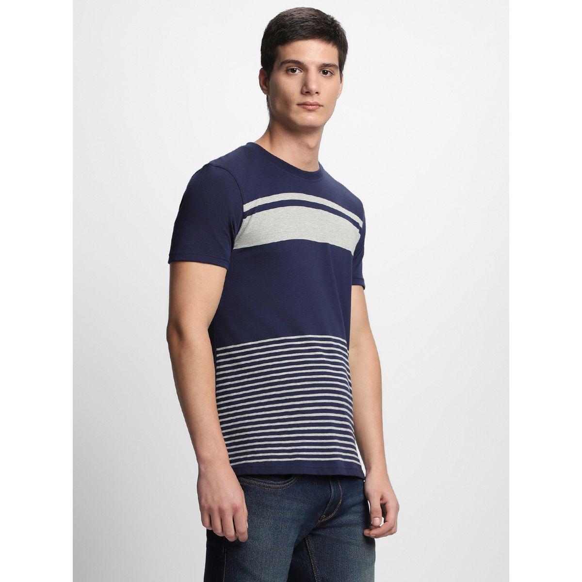 Dennis Lingo Striped Print Round Neck T-Shirt-men-clothing-tshirtsandpolos-tshirts-image-2
