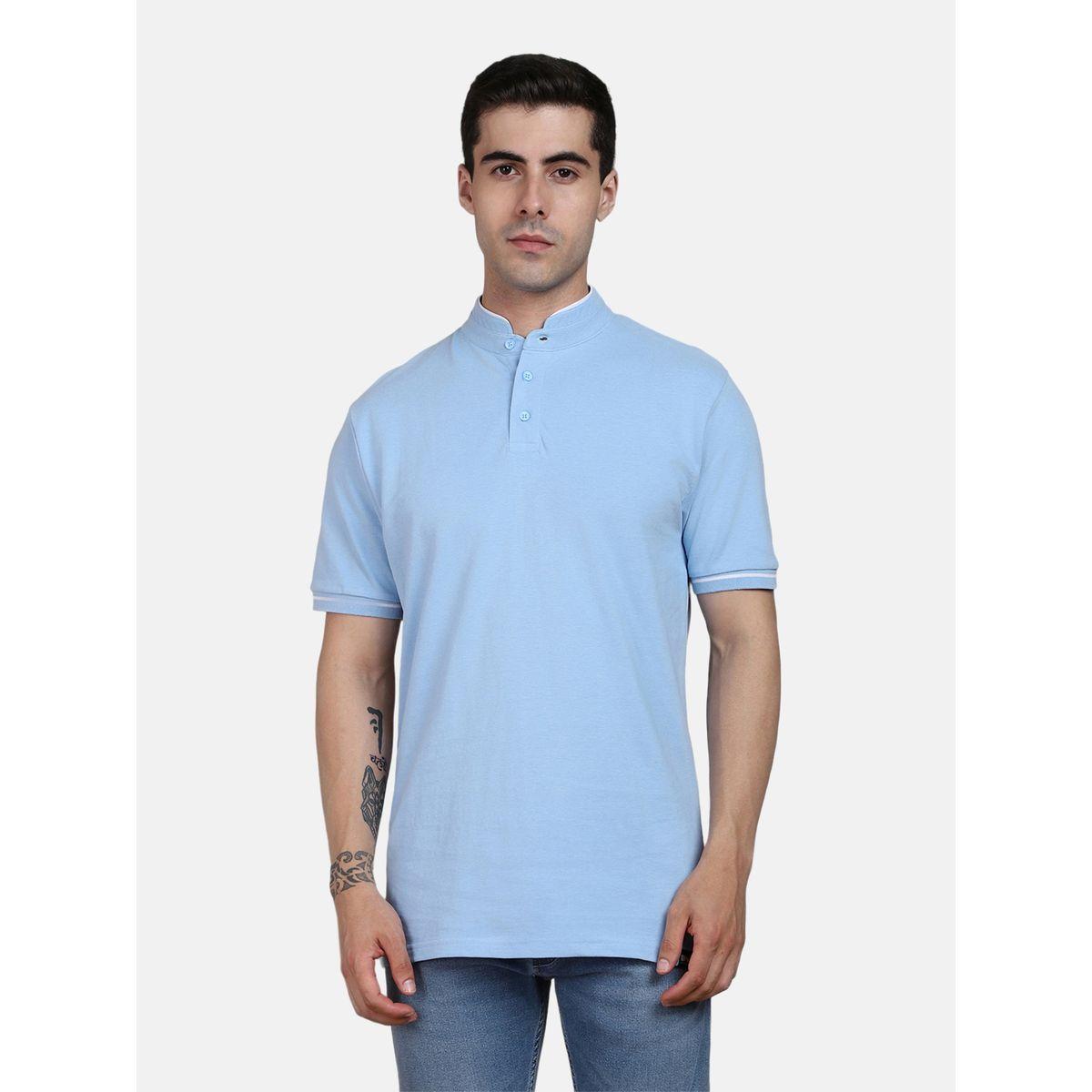 تيشيرت بولو بياقة ماندارين-men-clothing-tshirtsandpolos-polos-image-1