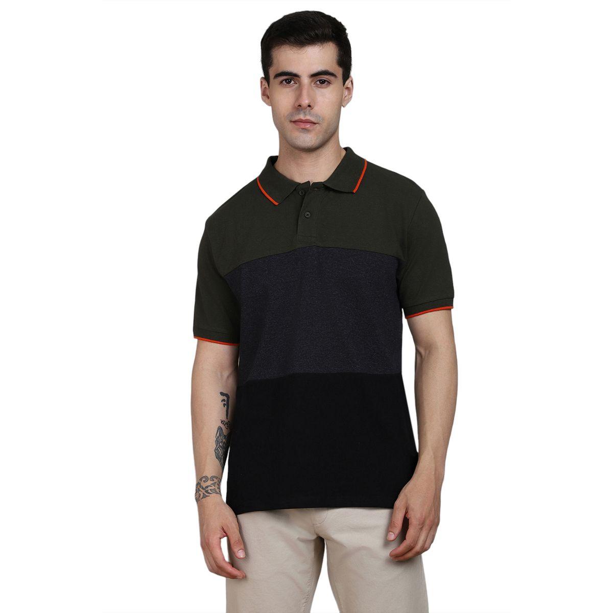 Dennis Lingo Colorblock Contrast Detail Polo-men-clothing-tshirtsandpolos-polos-image-1