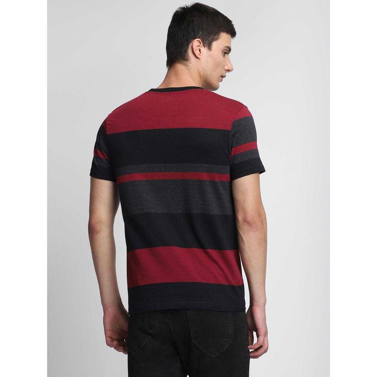 Dennis Lingo Colorblock Round Neck T-Shirt-men-clothing-tshirtsandpolos-tshirts-image-3