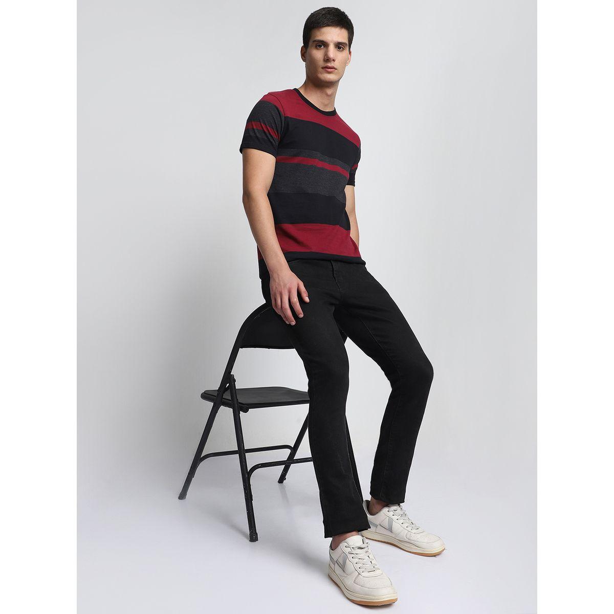 Dennis Lingo Colorblock Round Neck T-Shirt-men-clothing-tshirtsandpolos-tshirts-image-5