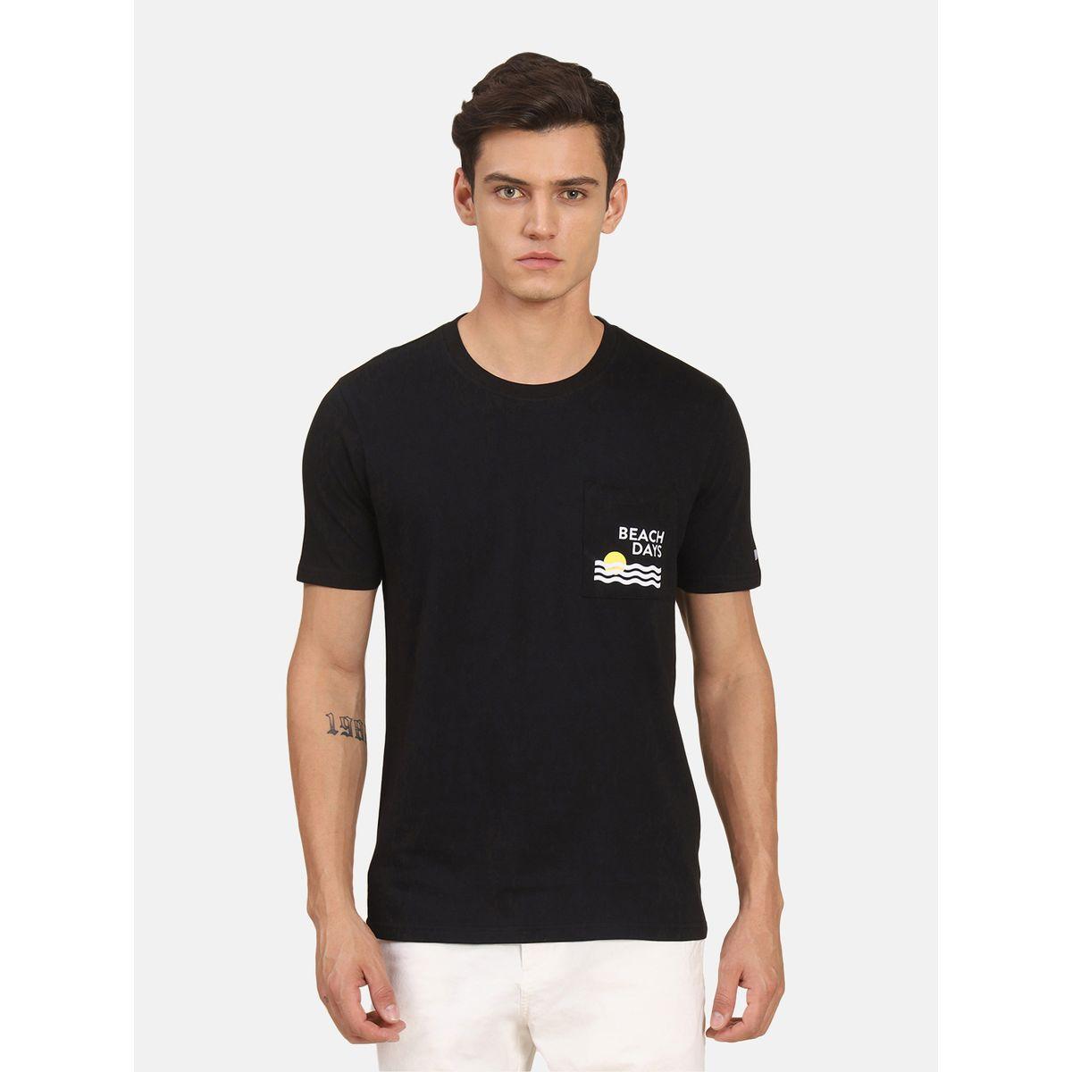 Dennis Lingo Regular Fit Graphic Print Pocket Detail T-Shirt-men-clothing-tshirtsandpolos-tshirts-image-1