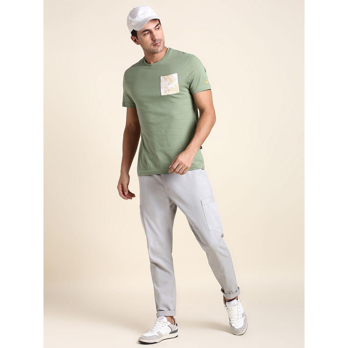 Dennis Lingo Graphic Print Pocket Detail Slim Fit T-Shirt-men-clothing-tshirtsandpolos-tshirts-image-4