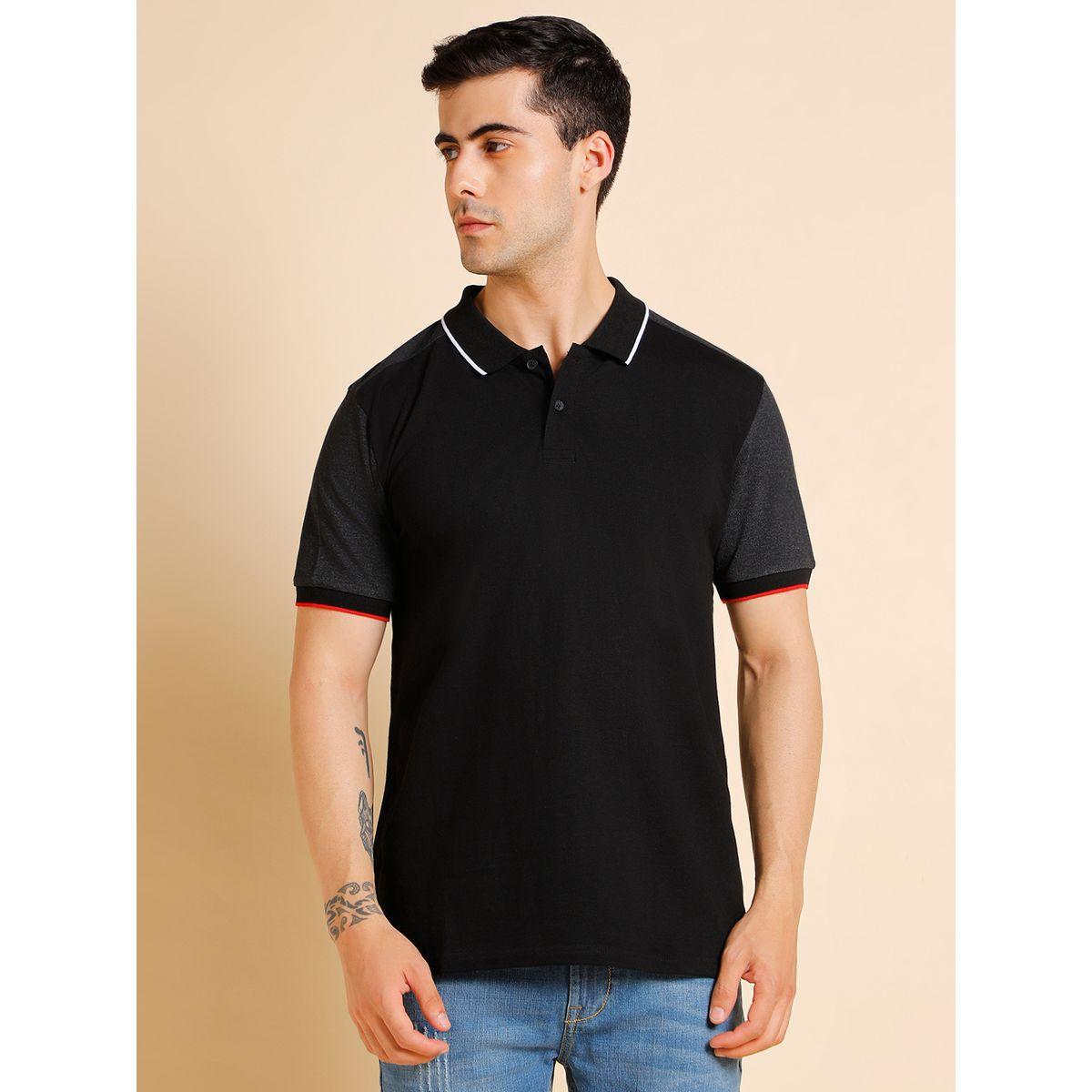 Dennis Lingo X Styli Tipping Contrast Detail Polo with Short Sleeve-men-clothing-tshirtsandpolos-polos-image-1