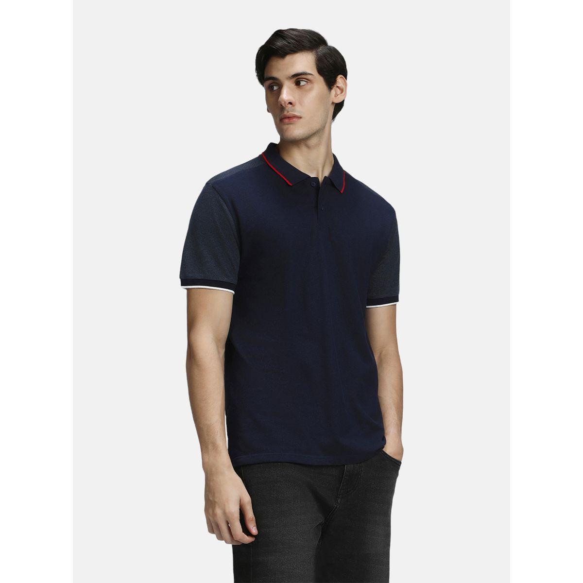 تيشيرت بولو بتداخلات محزوزة-men-clothing-tshirtsandpolos-polos-image-2