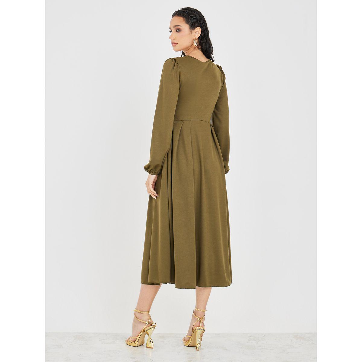 فستان ميدي بياقة واسعة-women-clothing-dresses-image-4