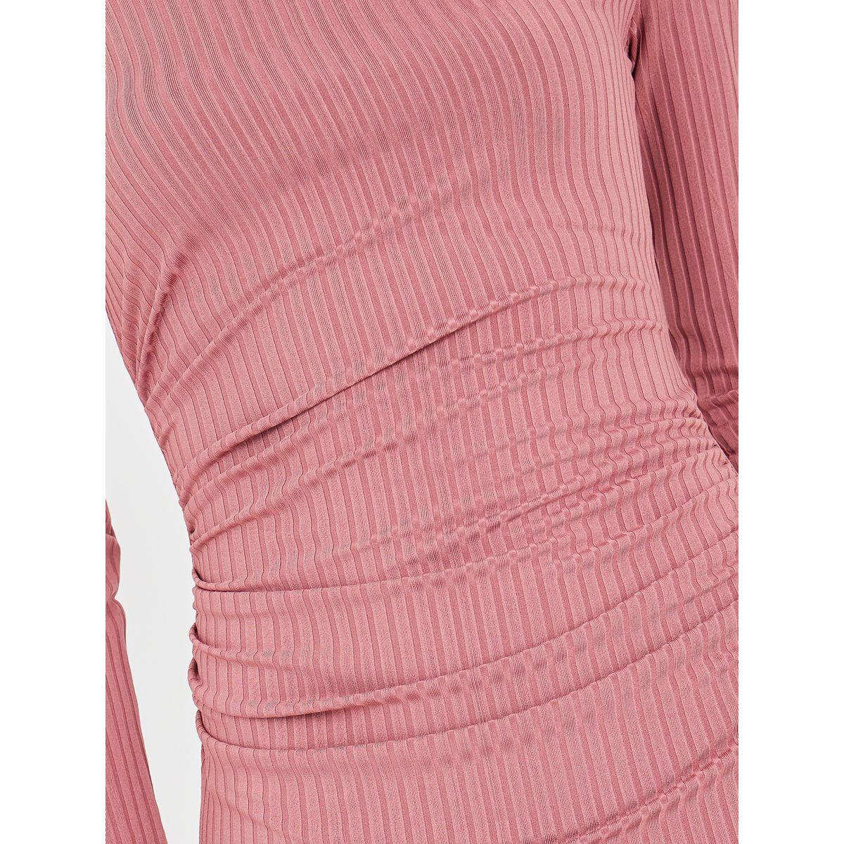 فستان طويل بحافة بنمط حورية البحر-women-clothing-dresses-image-3