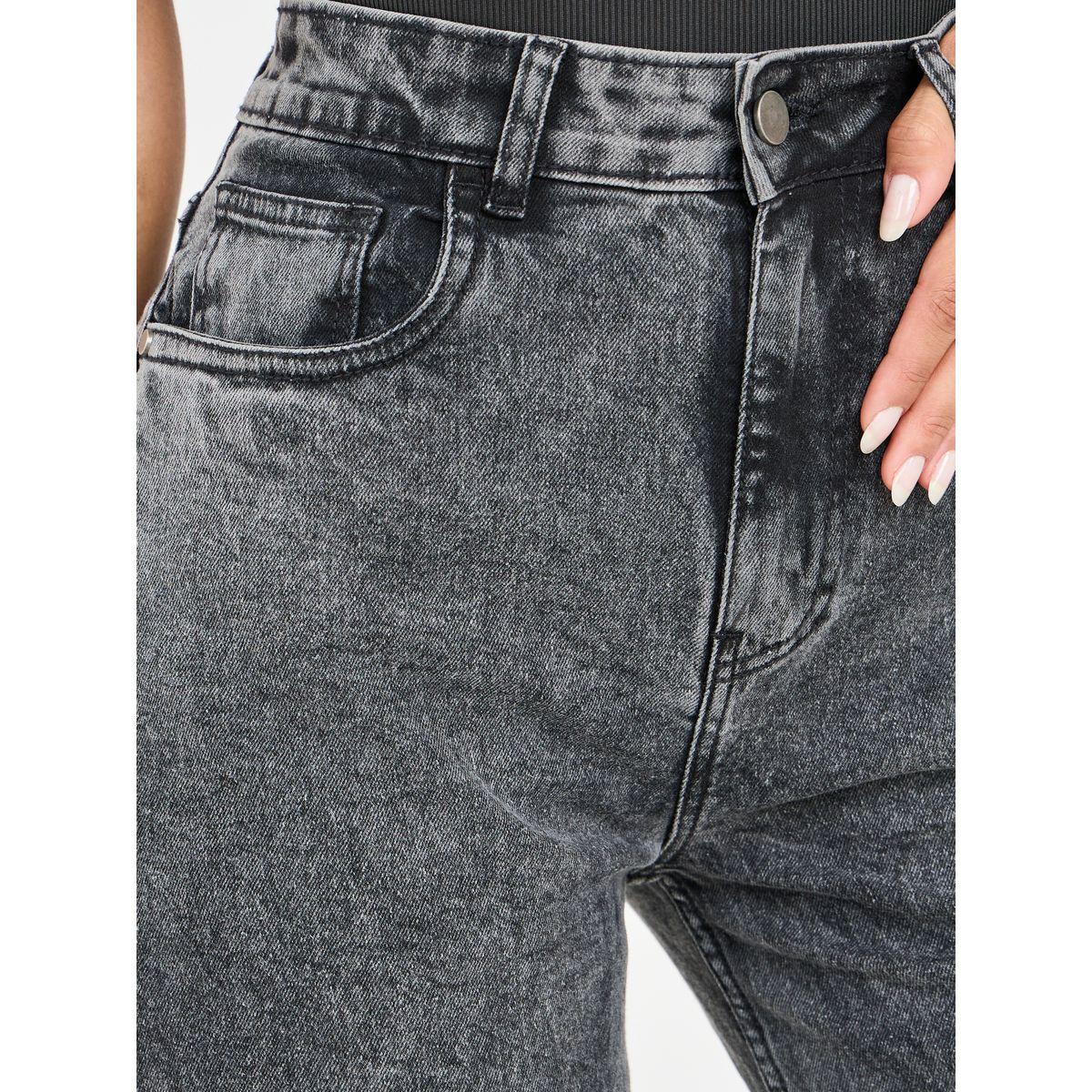 Styli Acid Wash Straight Fit High Rise Jeans-women-clothing-bottoms-jeans-image-3