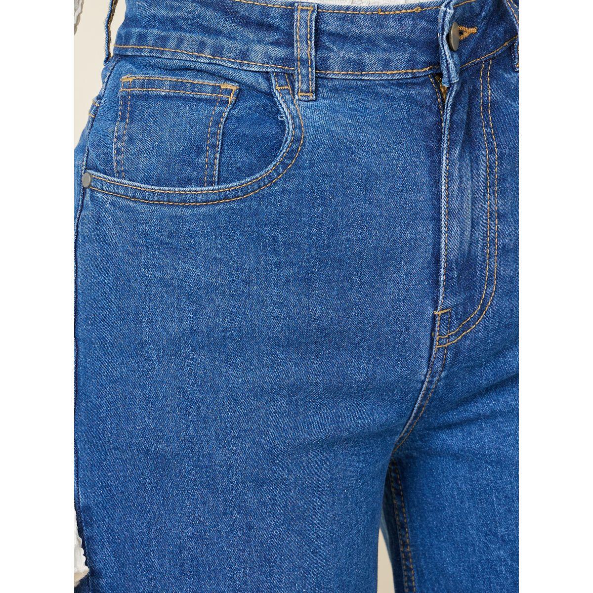 Styli Straight Fit High Rise Jeans with Pockets-women-clothing-bottoms-jeans-image-3