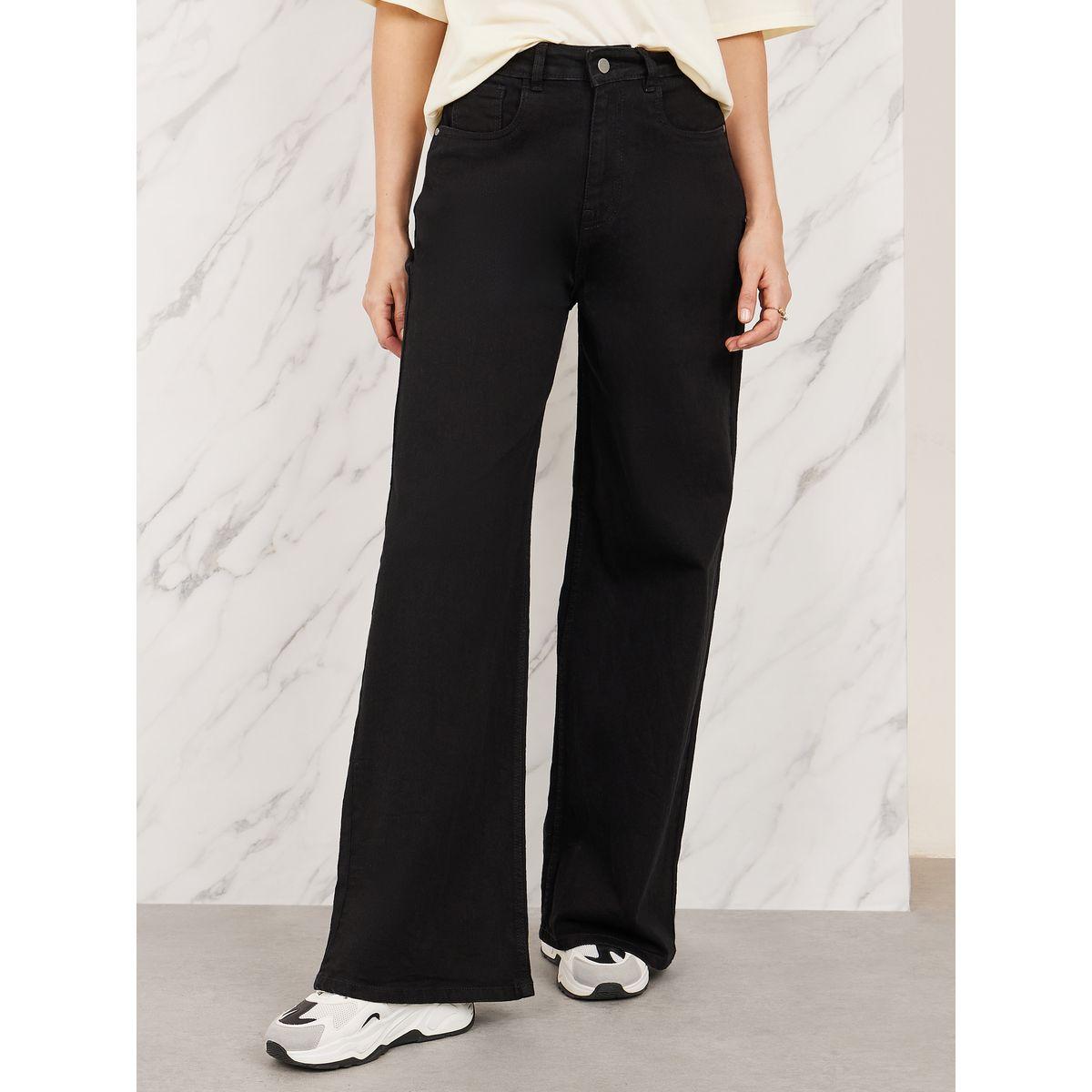 Styli High Rise Wide Leg Jeans-women-clothing-bottoms-jeans-image-1