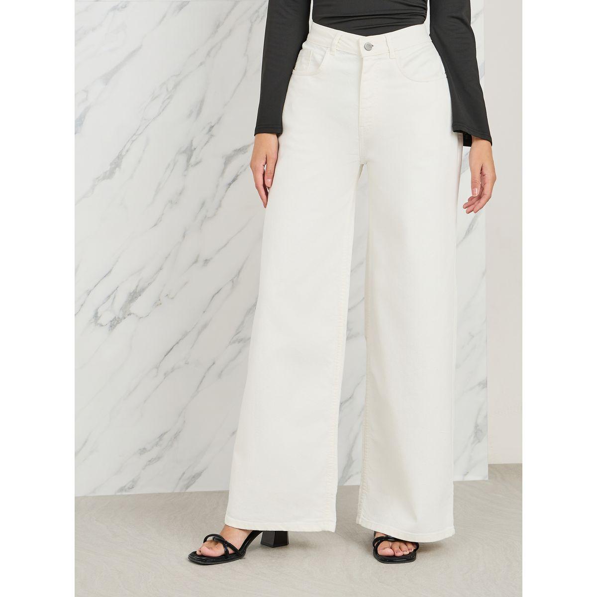 Styli High Rise Wide Leg Jeans-women-clothing-bottoms-jeans-image-1