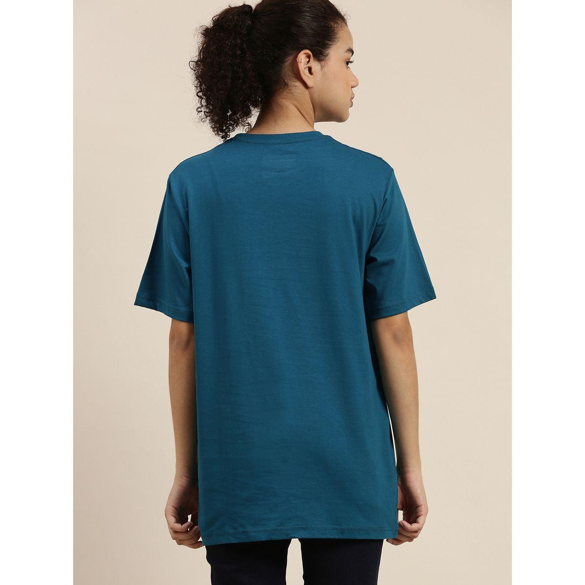 Dillinger X Styli Oversized Solid Longline T-Shirt-women-clothing-tshirts-image-4